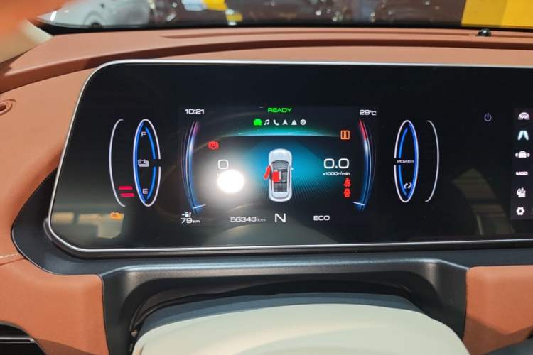 Used ORA Good Cat 2022 400km Standard Range Luxury Version Lithium Iron Phosphate Instrument Cluster