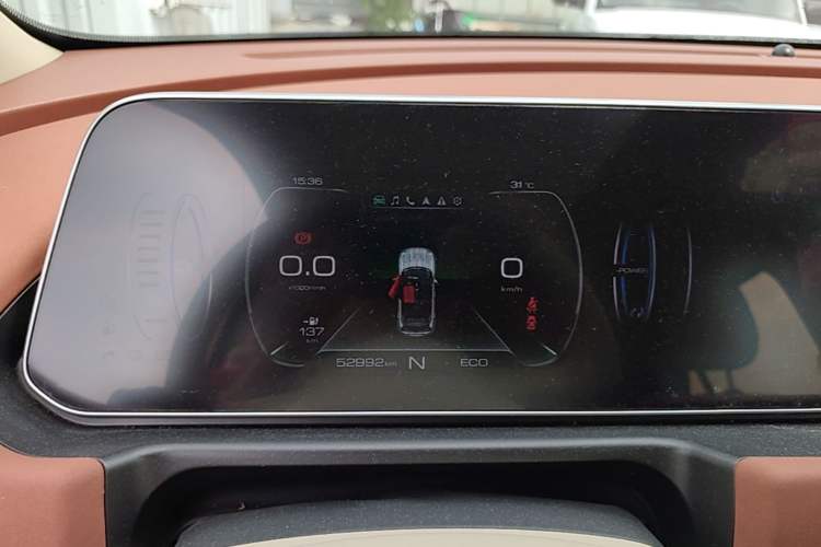 Used ORA Good Cat 2022 400km Standard Range Premium Version Lithium Iron Phosphate Instrument Cluster