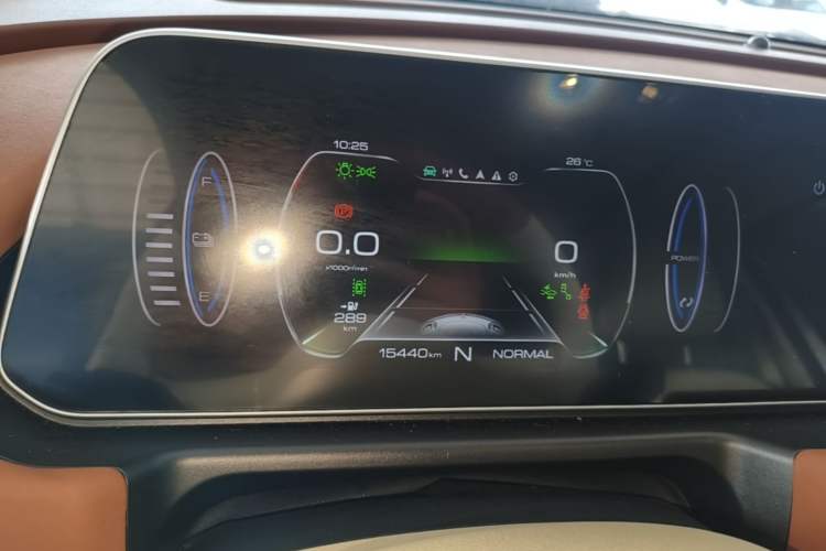 Used ORA Good Cat 2022 Morandi Edition 400km Standard Range Premium Version Lithium-Ion Battery Instrument Cluster