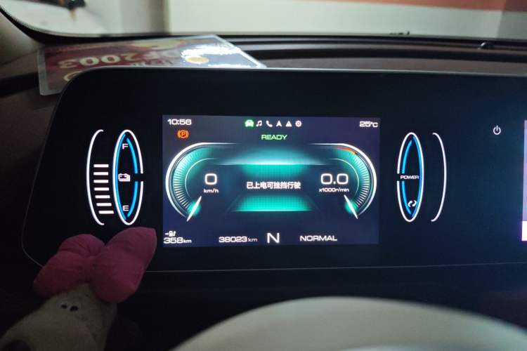 Used ORA Good Cat 2022 Morandi Edition 500 km Long Range Luxury Version Lithium Ternary Instrument Cluster