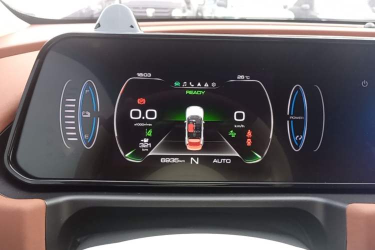 Used ORA Good Cat 2022 400km Standard Range Premium Version Lithium Iron Phosphate Instrument Cluster