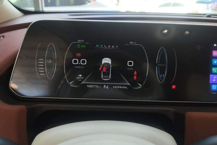 Used ORA Good Cat 2022 400km Standard Range Premium Version Lithium-Ion Battery Instrument Cluster