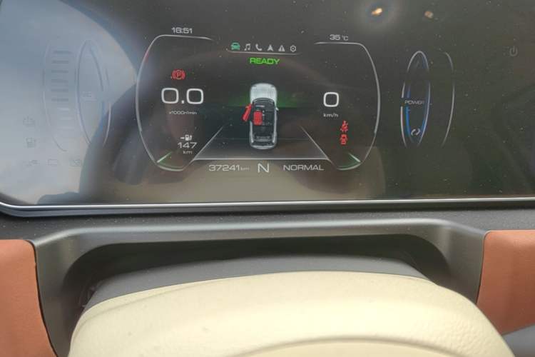Used ORA Good Cat 2022 400km Standard Range Luxury Version Lithium Iron Phosphate Instrument Cluster