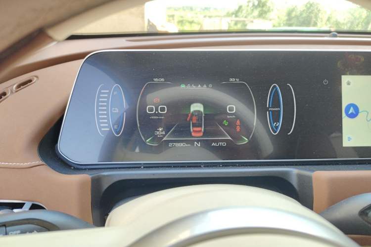 Used ORA Good Cat 2022 400km Standard Range Luxury Version Lithium Iron Phosphate Instrument Cluster