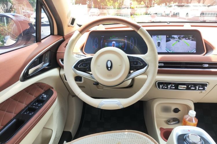 Used ORA Good Cat 2022 Morandi Edition 400km Standard Range Premium Version Lithium-Ion Battery Interior 7