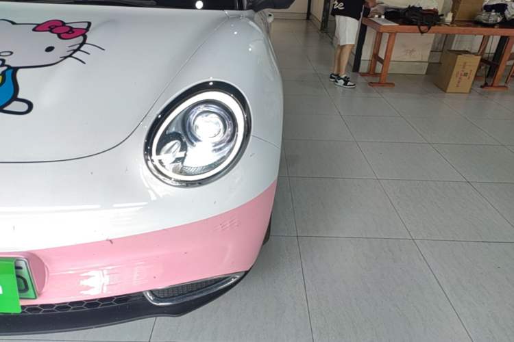 Used ORA Good Cat 2022 400km Standard Range Luxury Version Lithium Iron Phosphate Left Front Headlight