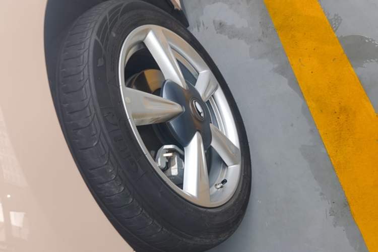 Used ORA Good Cat 2022 Morandi Edition 400km Standard Range Premium Version Lithium Iron Phosphate Left Front Wheel Hub