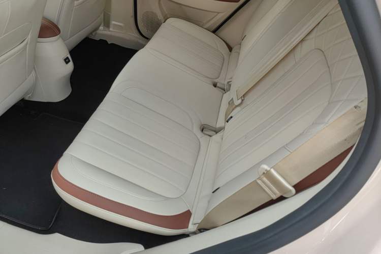 Used ORA Good Cat 2022 400km Standard Range Luxury Version Lithium Iron Phosphate Left Rear Seat
