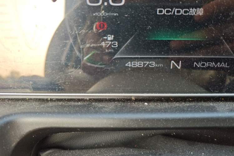 Used ORA Good Cat 2022 400km Standard Range Premium Version Lithium-Ion Battery Odometer Close Up