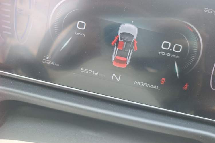 Used ORA Good Cat 2022 400km Standard Range Premium Version Lithium Iron Phosphate Odometer Close Up