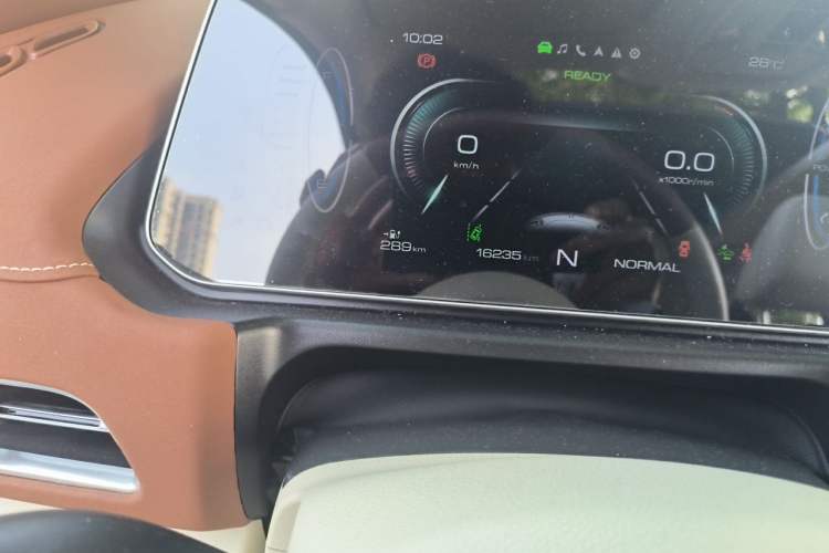 Used ORA Good Cat 2022 400km Standard Range Premium Version Lithium Iron Phosphate Odometer Close Up