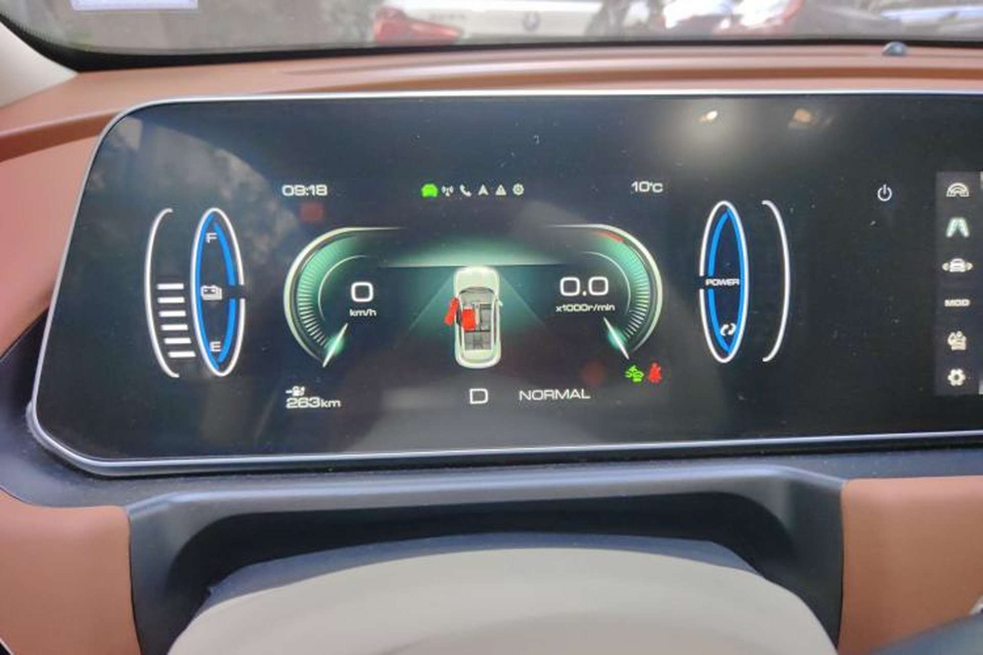 Used ORA Good Cat 2022 400km Standard Range Luxury Version Lithium Iron Phosphate Instrument Cluster