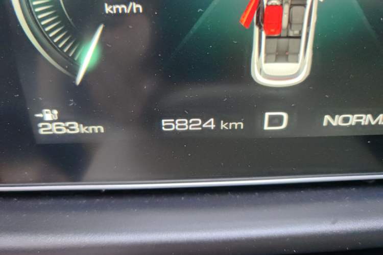 Used ORA Good Cat 2022 400km Standard Range Luxury Version Lithium Iron Phosphate Odometer Close Up