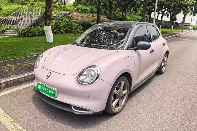 Used ORA Good Cat 2022 Morandi Edition 400km Standard Range Luxury Version Lithium Iron Phosphate Guazi used car, China used car export, Used car for sale, Used ORA cars, Cheapest cars for sale, Electric vehicle, New energy car