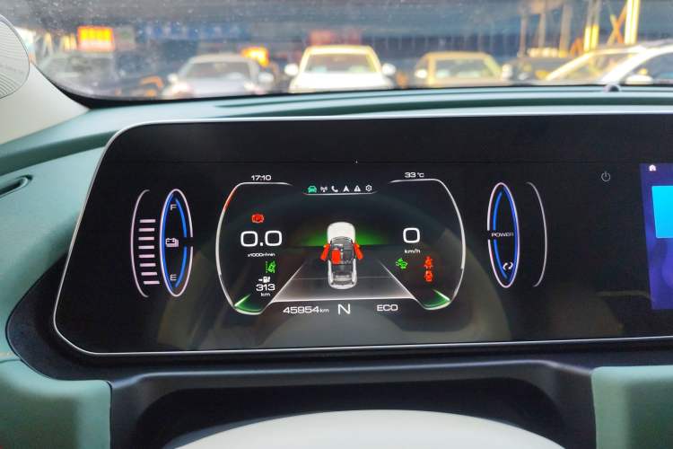 Used ORA Good Cat 2022 Morandi Edition 400km Standard Range Premium Version Lithium Iron Phosphate Instrument Cluster