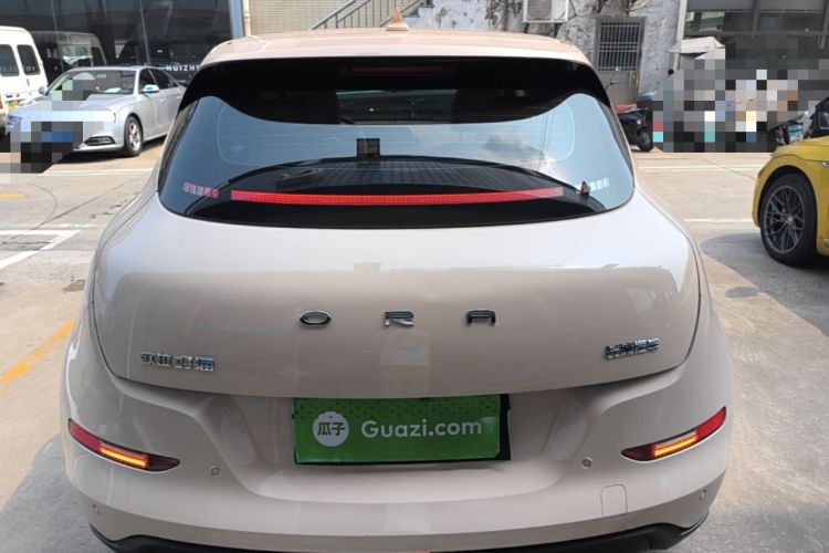 Used ORA Good Cat 2022 Morandi Edition 400km Standard Range Two-Week Young Enjoyment Version Lithium Iron Phosphate Rear