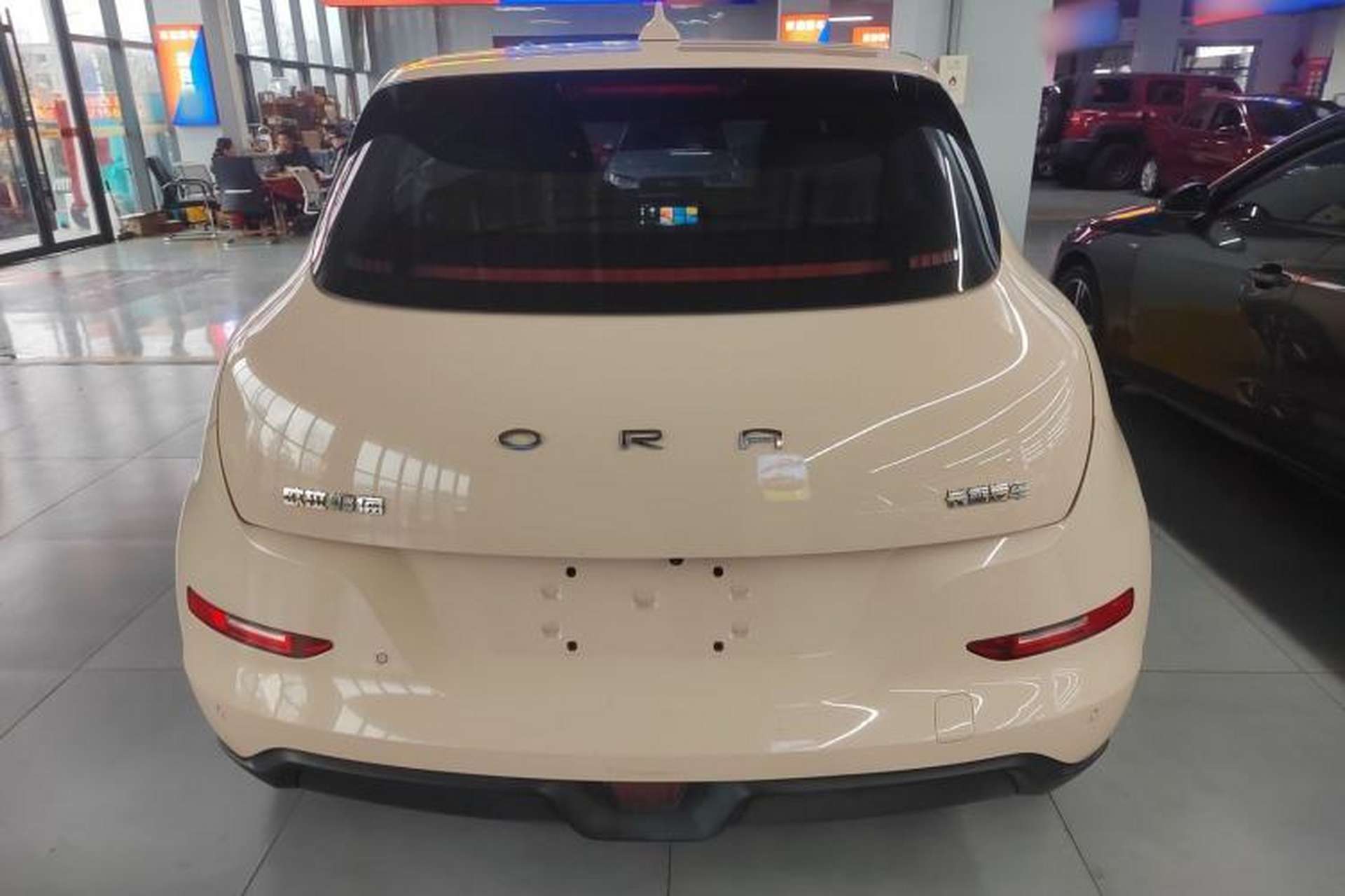 Used ORA Good Cat 2022 Morandi Edition 400km Standard Range Two-Week Young Enjoyment Version Lithium Iron Phosphate Rear