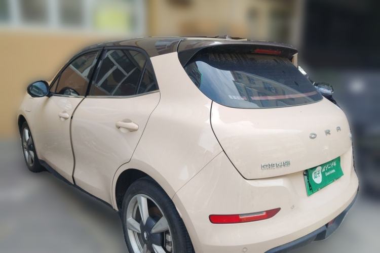 Used ORA Good Cat 2022 400km Standard Range Premium Version Lithium-Ion Battery Rear Left 45 Deg