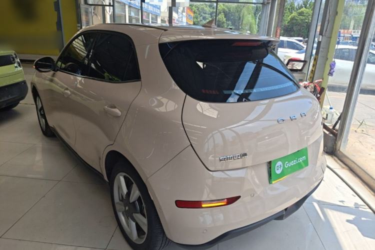 Used ORA Good Cat 2022 Morandi Edition 400km Standard Range Premium Version Lithium-Ion Battery Rear Left 45 Deg