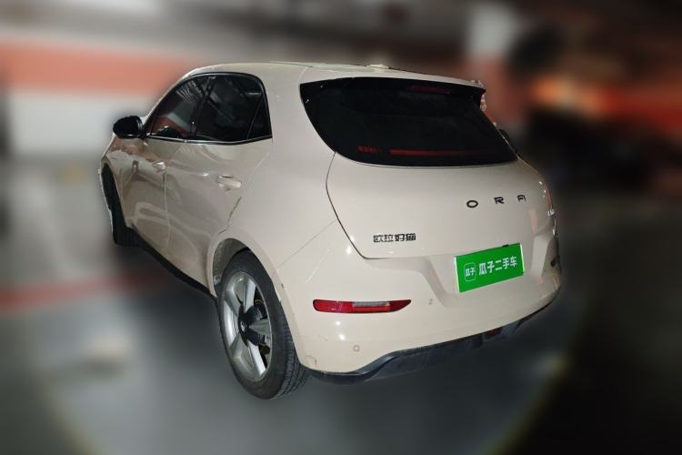 Used ORA Good Cat 2022 Morandi Edition 500 km Long Range Luxury Version Lithium Ternary Rear Left 45 Deg