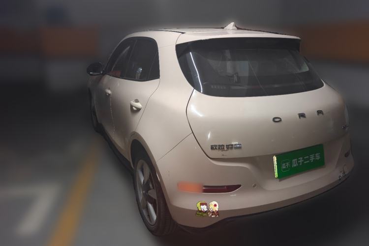 Used ORA Good Cat 2022 Morandi Edition 400km Standard Range Luxury Version Lithium-Ion Battery Rear Left 45 Deg