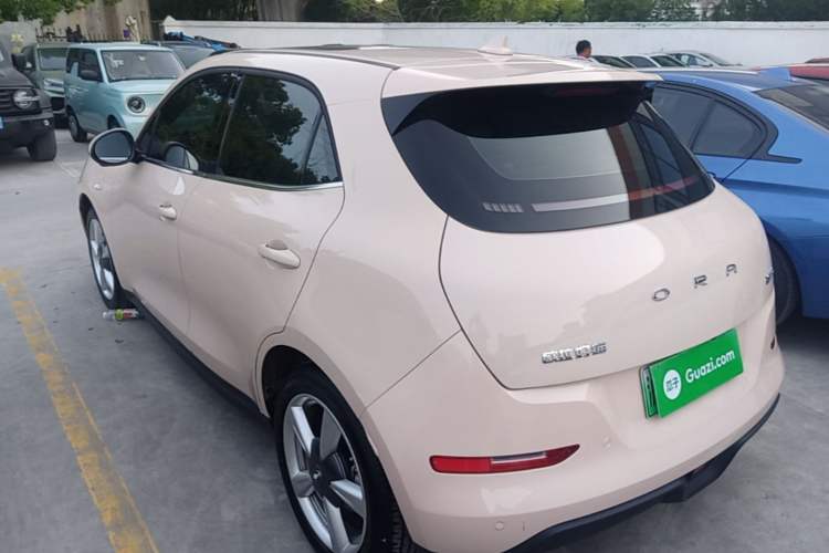 Used ORA Good Cat 2022 400km Standard Range Premium Version Lithium Iron Phosphate Rear Left 45 Deg