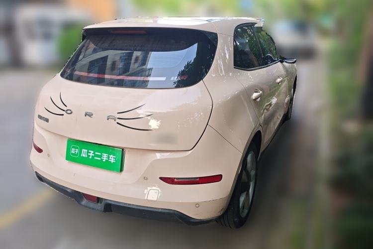 Used ORA Good Cat 2022 Morandi Edition 400km Standard Range Premium Version Lithium-Ion Battery Rear Right 45 Deg