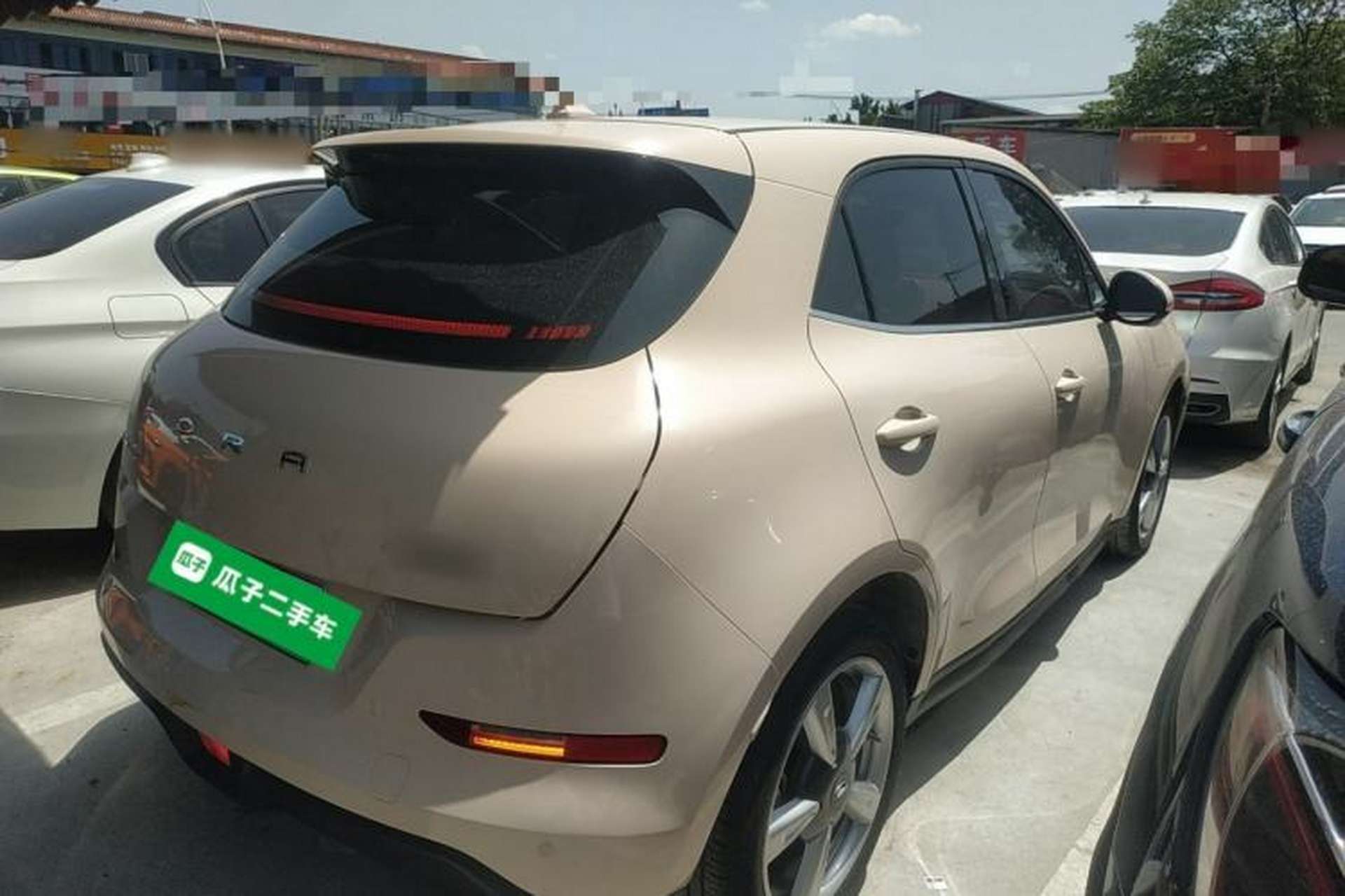 Used ORA Good Cat 2022 Morandi Edition 400km Standard Range Luxury Version Lithium-Ion Battery Rear Right 45 Deg