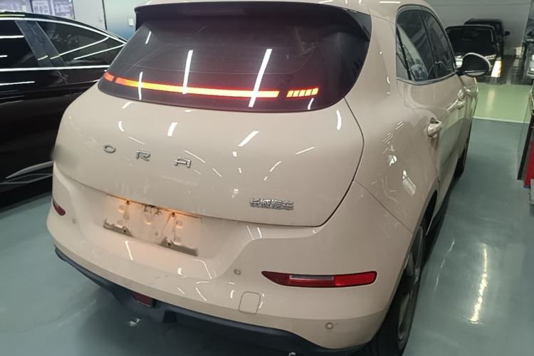 Used ORA Good Cat 2022 Morandi Edition 400km Standard Range Luxury Version Lithium-Ion Battery Rear Right 45 Deg