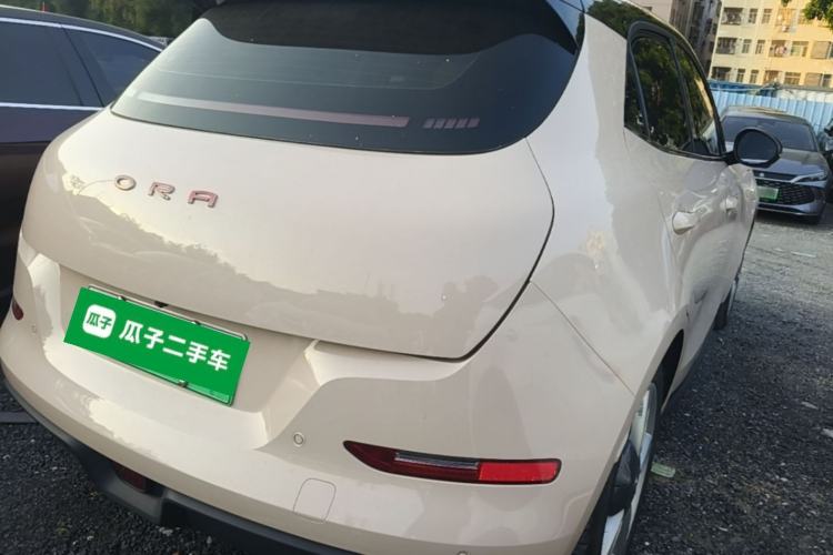 Used ORA Good Cat 2022 Morandi Edition 400km Standard Range Premium Version Lithium-Ion Battery Rear Right 45 Deg