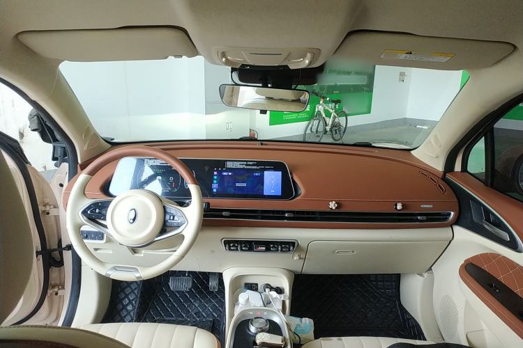 Used ORA Good Cat 2022 Morandi Edition 400km Standard Range Luxury Version Lithium Iron Phosphate Center Console
