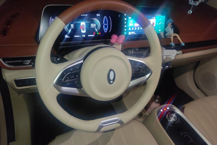 Used ORA Good Cat 2022 Morandi Edition 400km Standard Range Premium Version Lithium Iron Phosphate Steering Wheel