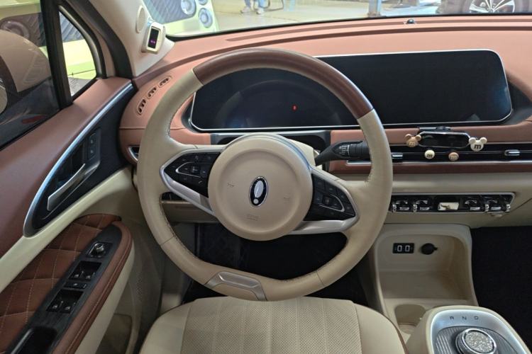 Used ORA Good Cat 2022 Morandi Edition 400km Standard Range Premium Version Lithium-Ion Battery Steering Wheel