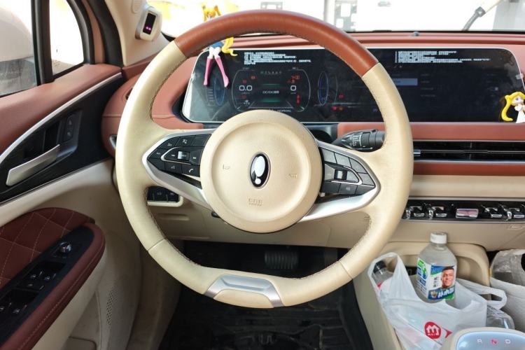 Used ORA Good Cat 2022 400km Standard Range Premium Version Lithium-Ion Battery Steering Wheel