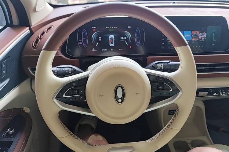 Used ORA Good Cat 2022 400km Standard Range Luxury Version Lithium Iron Phosphate Steering Wheel