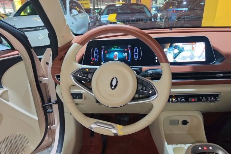 Used ORA Good Cat 2022 400km Standard Range Luxury Version Lithium Iron Phosphate Steering Wheel