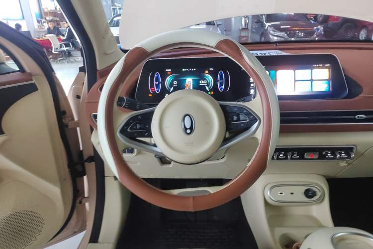Used ORA Good Cat 2022 Morandi Edition 400km Standard Range Two-Week Young Enjoyment Version Lithium Iron Phosphate Steering Wheel