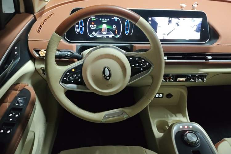 Used ORA Good Cat 2022 400km Standard Range Premium Version Lithium Iron Phosphate Steering Wheel