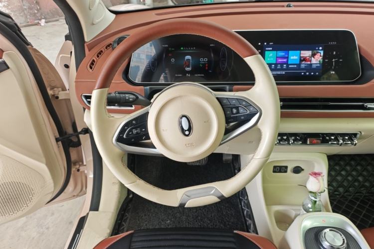 Used ORA Good Cat 2022 400km Standard Range Luxury Version Lithium Iron Phosphate Steering Wheel