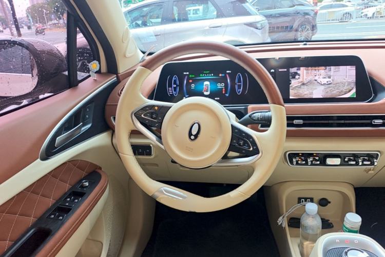 Used ORA Good Cat 2022 400km Standard Range Luxury Version Lithium Iron Phosphate Steering Wheel