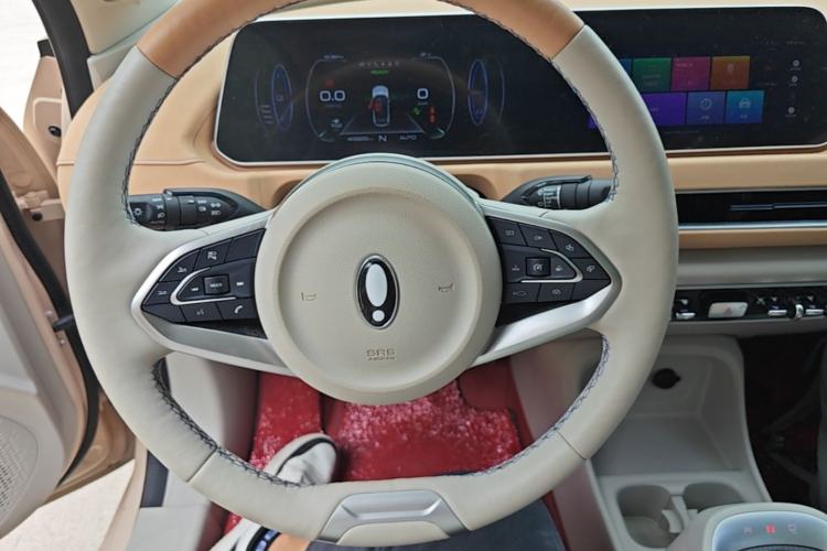 Used ORA Good Cat 2022 400km Standard Range Premium Version Lithium-Ion Battery Steering Wheel