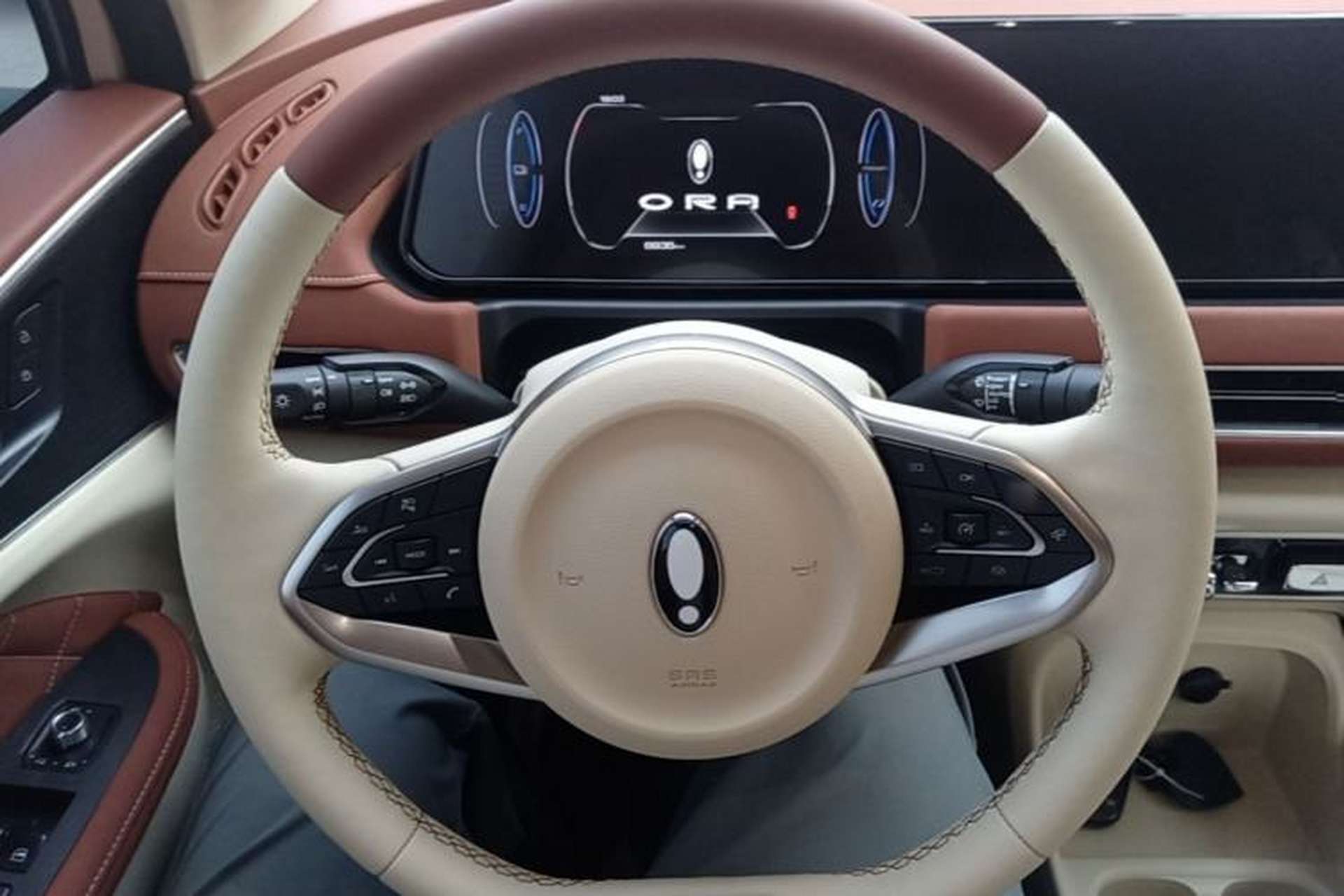 Used ORA Good Cat 2022 400km Standard Range Premium Version Lithium Iron Phosphate Steering Wheel