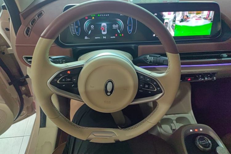 Used ORA Good Cat 2022 400km Standard Range Luxury Version Lithium Iron Phosphate Steering Wheel