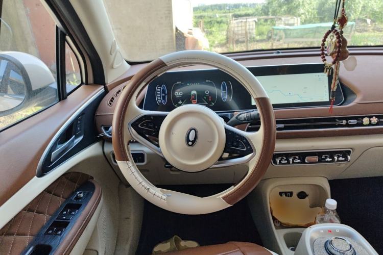 Used ORA Good Cat 2022 400km Standard Range Luxury Version Lithium Iron Phosphate Steering Wheel