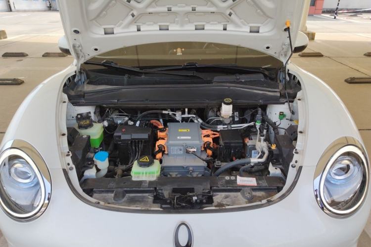 Used ORA Good Cat 2022 400km Standard Range Luxury Version Lithium Iron Phosphate Engine Bay