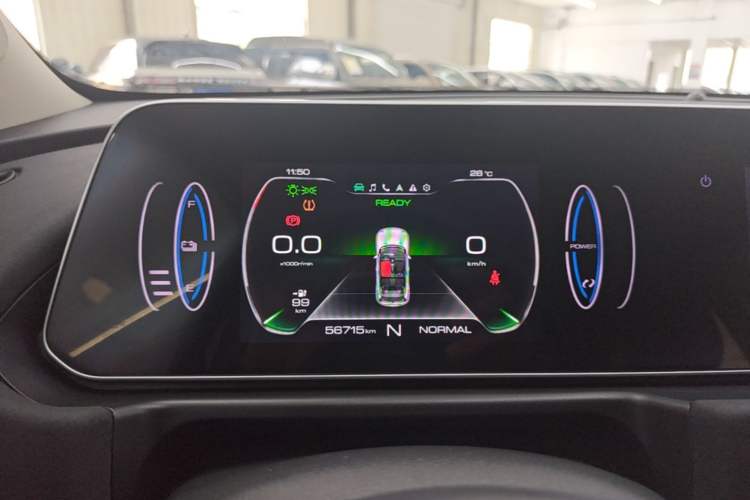 Used ORA Good Cat 2022 400km Standard Range Luxury Version Lithium Iron Phosphate Instrument Cluster