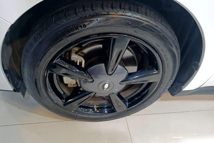 Used ORA Good Cat 2022 Morandi Edition 400km Standard Range Premium Version Lithium-Ion Battery Left Front Wheel Hub