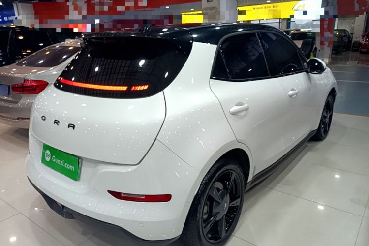 Used ORA Good Cat 2022 Morandi Edition 400km Standard Range Premium Version Lithium-Ion Battery Rear Right 45 Deg