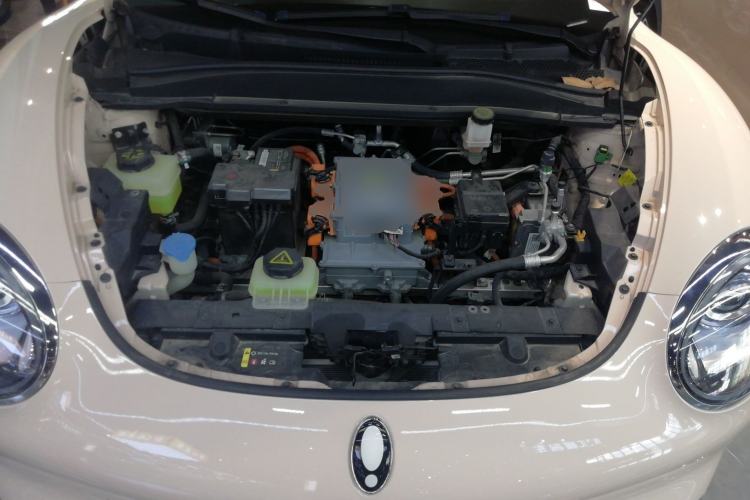 Used ORA Good Cat 2022 Morandi Edition 400km Standard Range Luxury Version Lithium Iron Phosphate Engine Bay