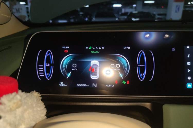 Used ORA Good Cat 2022 Morandi Edition 400km Standard Range Premium Version Lithium Iron Phosphate Instrument Cluster